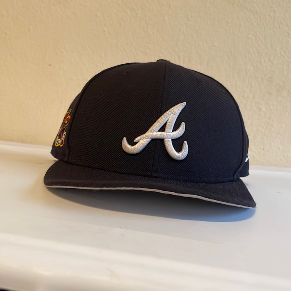 Atlanta Braves Blue SnapBack Hat